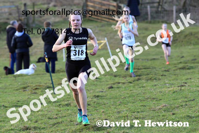 Girls under-15s 2023 NEHL, Thornley Farm, Peterlee, County Durham. Photo: David T. Hewitson/Sports for All Pics